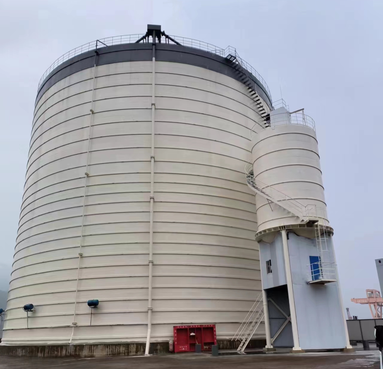 陵川10万吨水泥钢板库