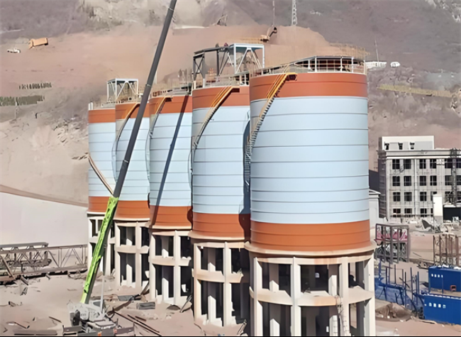 陵川高架钢板仓